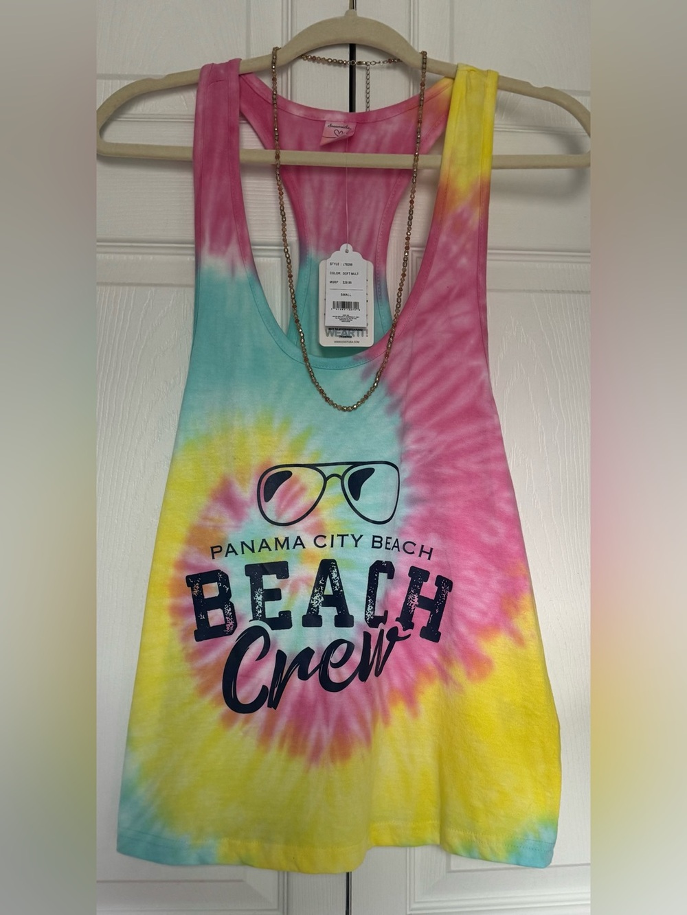 New with tags! Tie-dye beach T shirt!